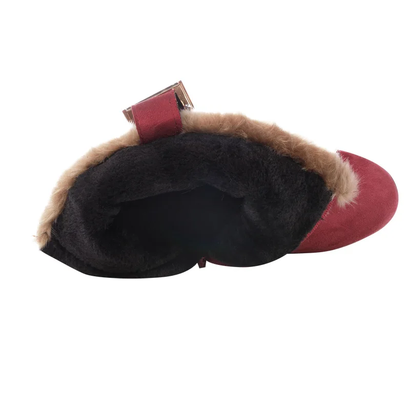 Fashion Womens Winter Fur Shoes High Heels Boots Sexy Ladies Brand Ankle Botas Warm Plush Womens Snow Boots Square Heel 7cm A153
Fashion Womens Winter Fur Shoes High Heels Boots Sexy Ladies Brand Ankle Botas Warm Plush Womens Snow Boots Square Heel 7cm A153