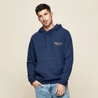 Wholesale high quality casual cotton men's long sleeve printed hoodie
