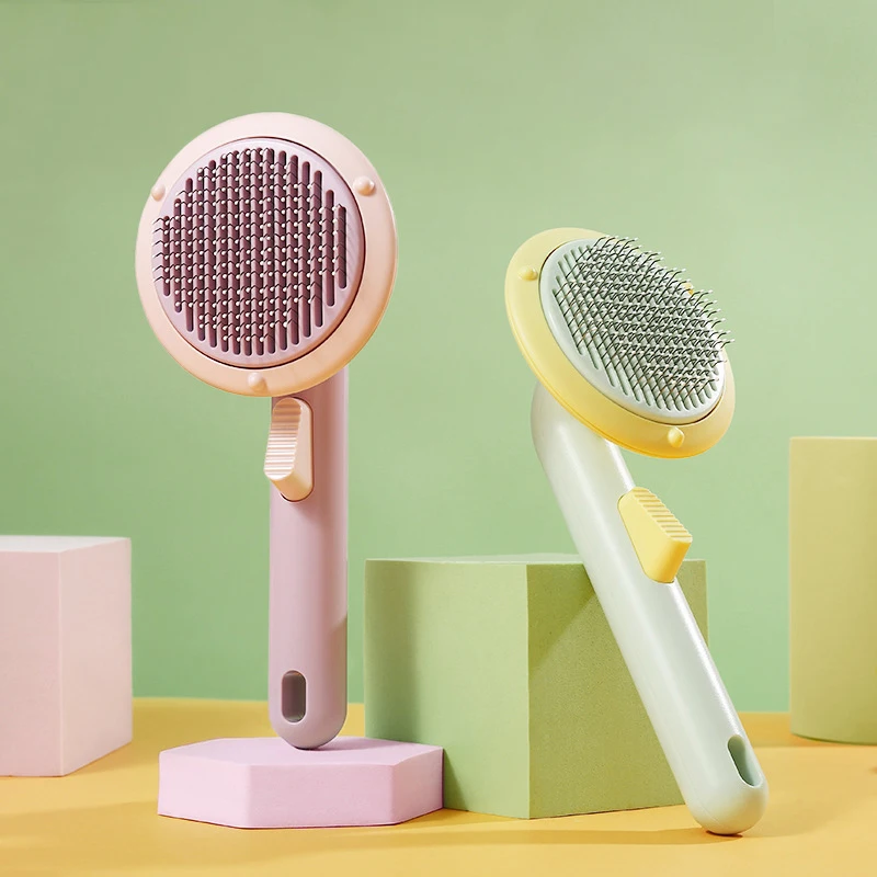 Factory Wholesale High Quality Massage Pin Self Cleaning Pumpkin Pet Cat Dog Brush Comb, White, green, purple
Factory Wholesale High Quality Massage Pin Self Cleaning Pumpkin Pet Cat Dog Brush Comb, White, green, purple