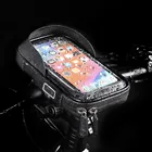 Outdoor Bike Front Phone Cycling Bicycle Frame Bag Waterproof Travel Bike Smartphone Bicycle Bag