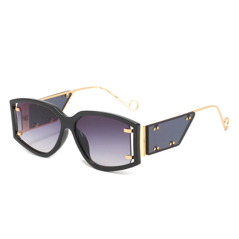 Latest Popular Free Sample China Slim Metal Frame Rivet Designed Steam Punk Unisex Eye Glasses Women Mens Fashion Sunglasses
Latest Popular Free Sample China Slim Metal Frame Rivet Designed Steam Punk Unisex Eye Glasses Women Mens Fashion Sunglasses