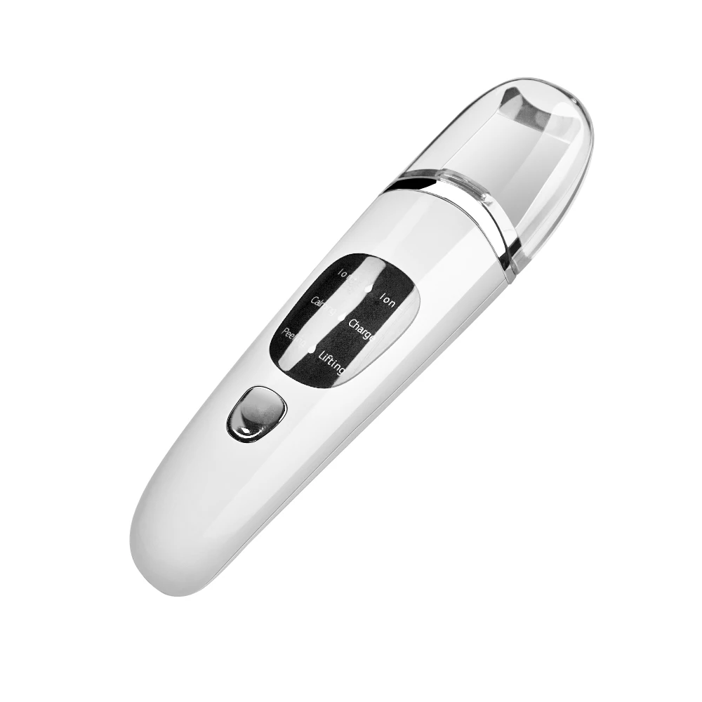 ABS usb rechargeable deep cleaning care facial sonic skin scrubber ultrasonic beauty machine, White+brown
ABS usb rechargeable deep cleaning care facial sonic skin scrubber ultrasonic beauty machine, White+brown