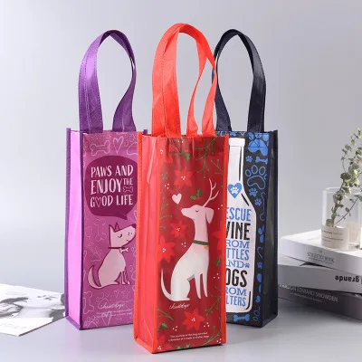Cheap Eco Non Woven Shopping Grocery Bag Reusable 4 Bottle 6 Bottles Non-woven Wine Bag
Cheap Eco Non Woven Shopping Grocery Bag Reusable 4 Bottle 6 Bottles Non-woven Wine Bag