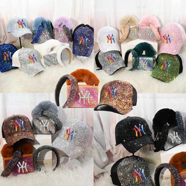 Wholesale ladies commute bags and baseball caps headbands for women luxury girls bags and purses 3 piece set, 6 color
Wholesale ladies commute bags and baseball caps headbands for women luxury girls bags and purses 3 piece set, 6 color
