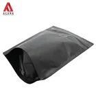 8 oz 250g plastic poly matte coffee food packaging stand up pouch stock bag with zipper