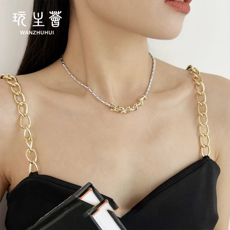 Hot selling 14K gold plated irregular shape choker jewelry necklaces long sweater chain necklace for women
Hot selling 14K gold plated irregular shape choker jewelry necklaces long sweater chain necklace for women