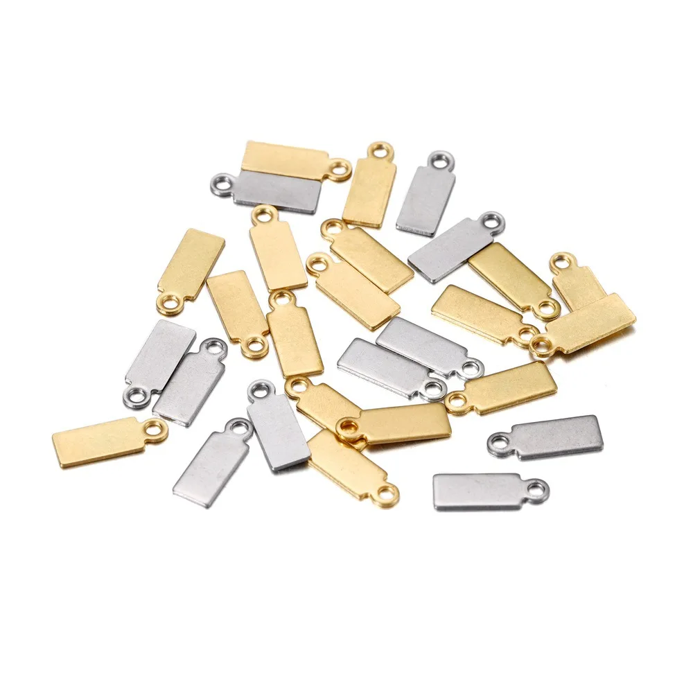 Manufacturers DIY Jewelry Accessories Stainless Steel Charm Long Strip Pendant Wholesale Designer Bracelet Charms
Manufacturers DIY Jewelry Accessories Stainless Steel Charm Long Strip Pendant Wholesale Designer Bracelet Charms