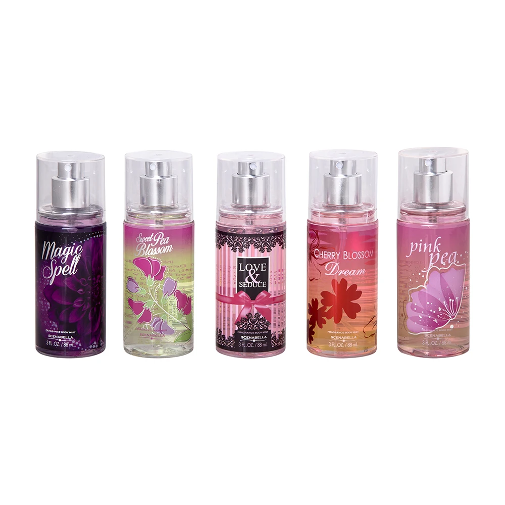 88ml Travel Size Mini Body Spray Fine Fragrance Perfume Body Mist