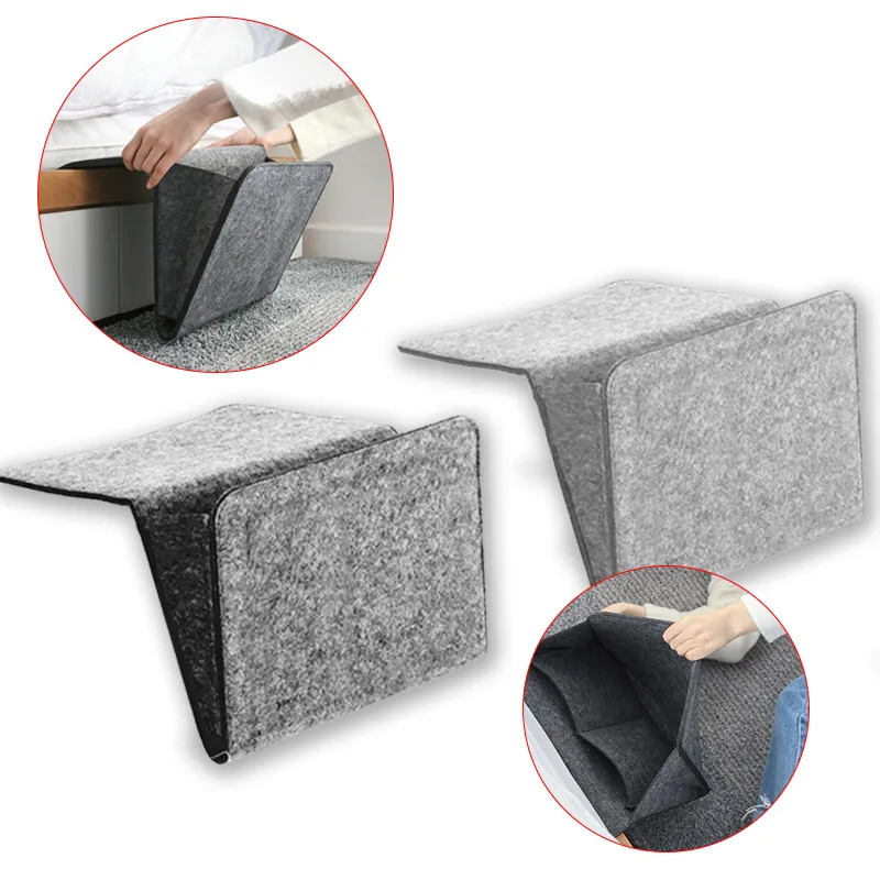 LARGE STORAGE SPACE felt bed bedroom organizer create extra storage space, Customized color
LARGE STORAGE SPACE felt bed bedroom organizer create extra storage space, Customized color