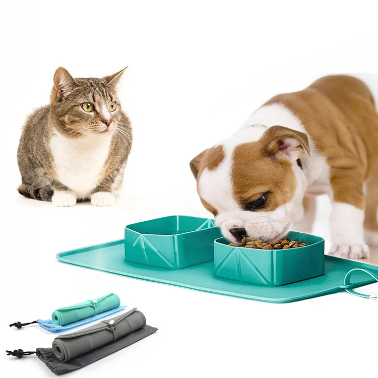 Wholesale 2022 Amazon Hot Sale Soft Silicone Material Foldable Outdoor Travel non-slip Pet Dog Double Bowl
Wholesale 2022 Amazon Hot Sale Soft Silicone Material Foldable Outdoor Travel non-slip Pet Dog Double Bowl