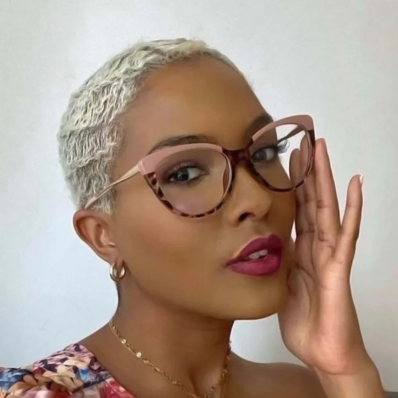 2022 New Fashion Retro Women's Cat's Eye Anti-blue Light Optical Glasses TR90 Metal Spring Leg Plain Glasses Frame
2022 New Fashion Retro Women's Cat's Eye Anti-blue Light Optical Glasses TR90 Metal Spring Leg Plain Glasses Frame
