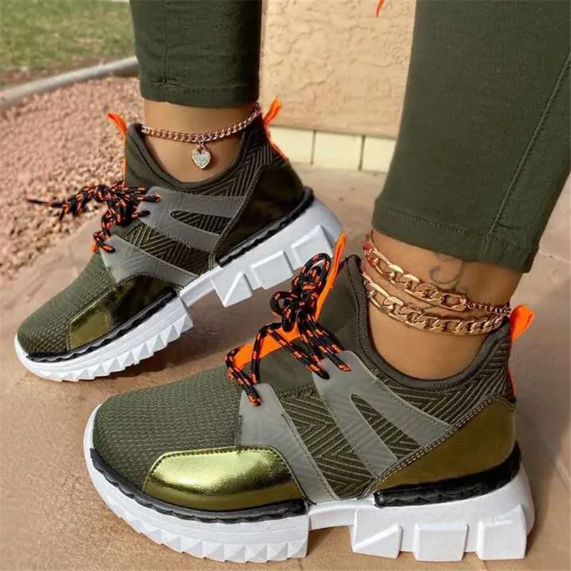 Women's fashion chunky sneakers shoes 2020 new green lace up chunky sneakers shoes for women, Black/green
Women's fashion chunky sneakers shoes 2020 new green lace up chunky sneakers shoes for women, Black/green