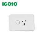 RS335 SAA Certification australian standard 15 A wall switch single powerpoint