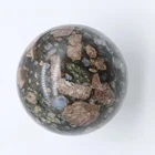 Wholesale Natural Polished Gemstone Blue flash Stone Spheres Crystal Ball