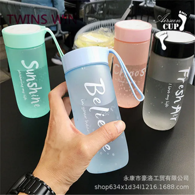 Wholesale promotion gift for student 600ml plastic bottle outdoor plastic water bottle 996, Multiple colors
Wholesale promotion gift for student 600ml plastic bottle outdoor plastic water bottle 996, Multiple colors