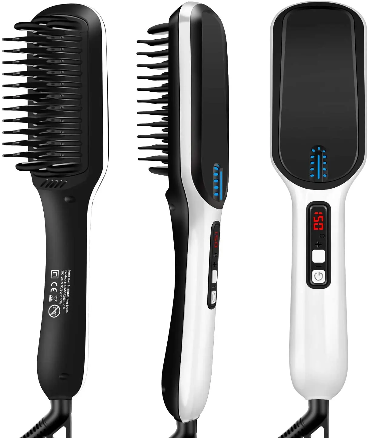 Best Selling Custom Shaping Men Electric LED Display Thermionic Beard Brushes and Comb Set, Black+white
Best Selling Custom Shaping Men Electric LED Display Thermionic Beard Brushes and Comb Set, Black+white