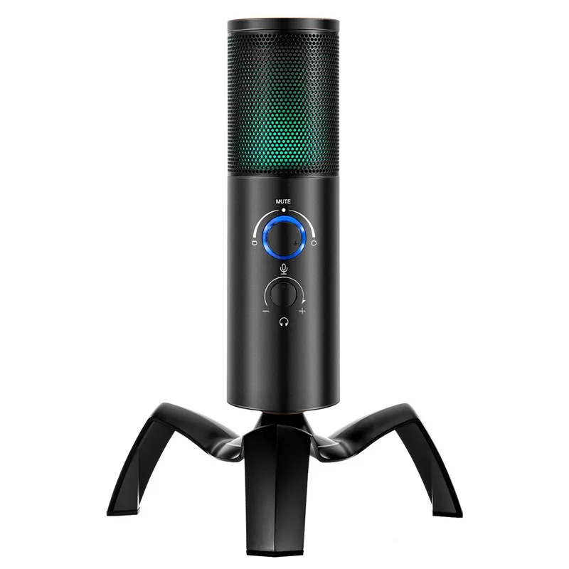 Xiaokoa desktop USB microfone live broadcast microphone live performance condenser microphone for studio recroeding
Xiaokoa desktop USB microfone live broadcast microphone live performance condenser microphone for studio recroeding