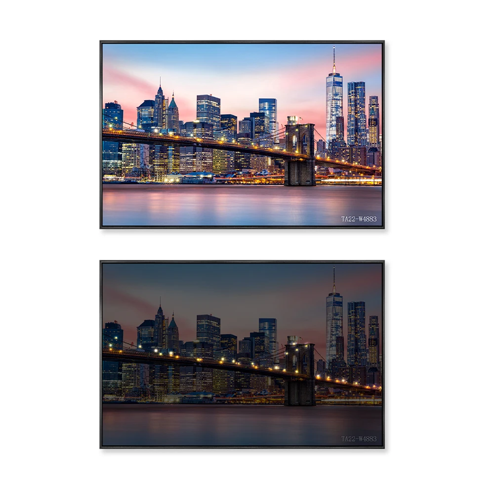 Morden city night skyline cityscape canvas led painting wall art light up for home decorative
Morden city night skyline cityscape canvas led painting wall art light up for home decorative