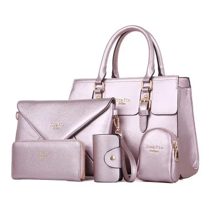 lady fashion handbag bag purses with wallets set 5 piece hand bags handbags sets, Black, beige, rose red, lake blue, light purple
lady fashion handbag bag purses with wallets set 5 piece hand bags handbags sets, Black, beige, rose red, lake blue, light purple