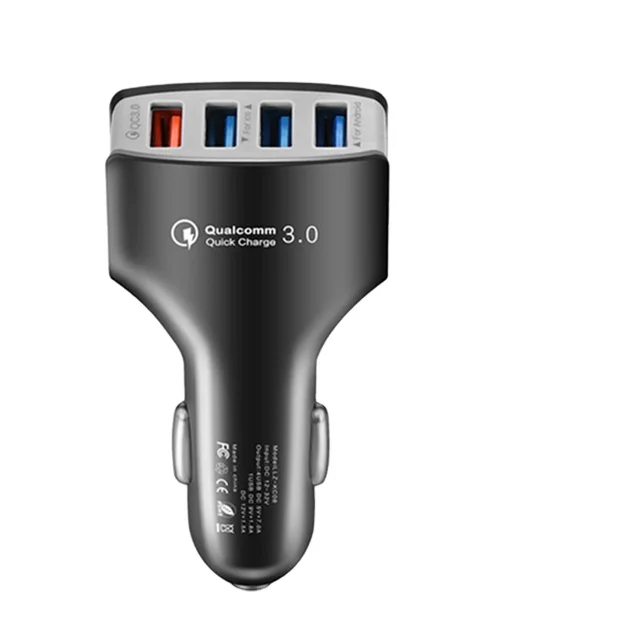 Car USB Charger Quick Charge QC3.0 Mobile Phone Charger 4 Port USB Fast Car Charger for iPhone Samsung Tablet
Car USB Charger Quick Charge QC3.0 Mobile Phone Charger 4 Port USB Fast Car Charger for iPhone Samsung Tablet