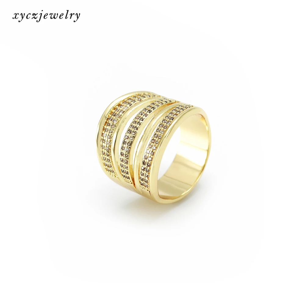 Retro fashion jewelry brass gold-plated ring wedding party geometric zircon ring, White
Retro fashion jewelry brass gold-plated ring wedding party geometric zircon ring, White