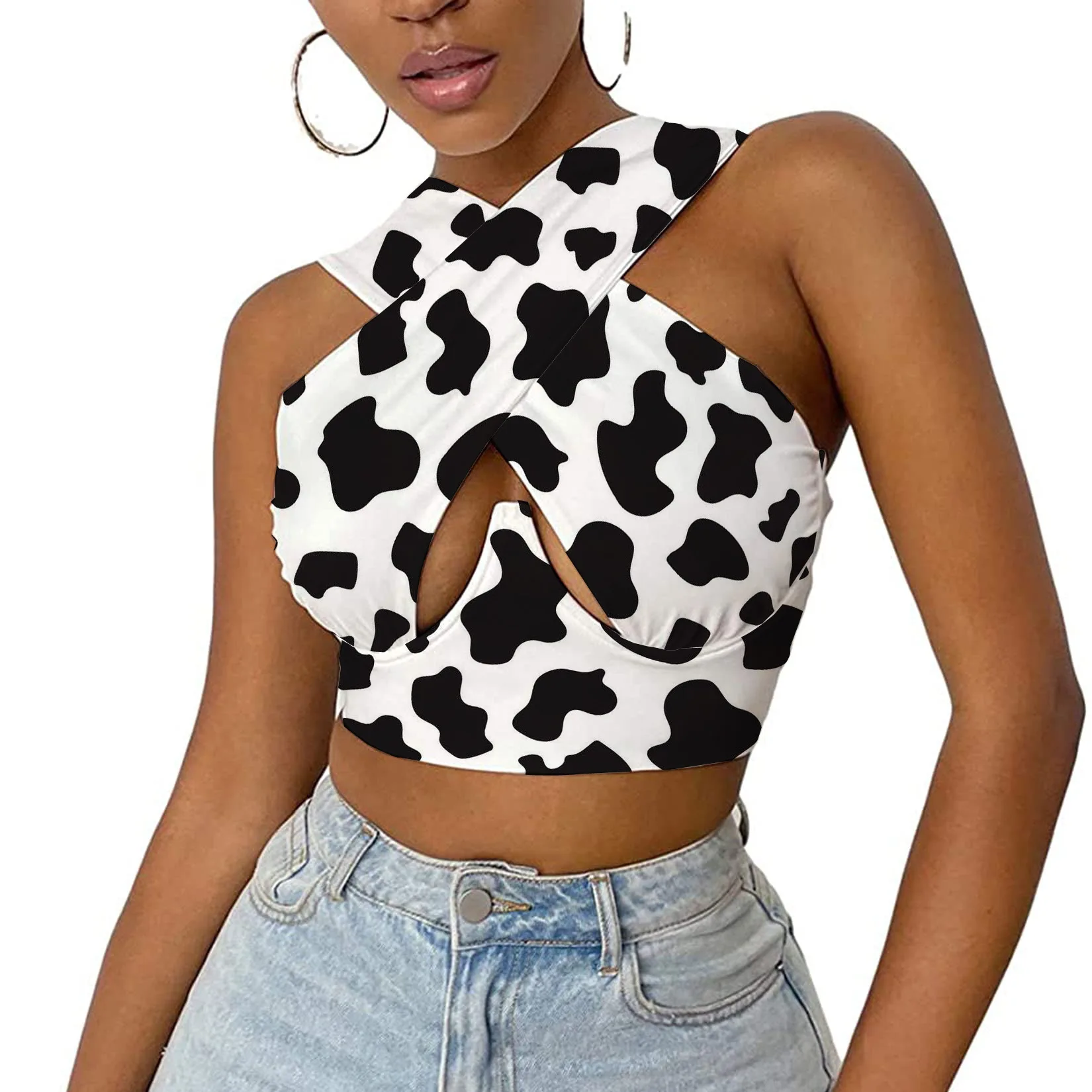 Summer Customized Tank Top Women Multi Color Tops Small Slings STREET Temperament Slim
Summer Customized Tank Top Women Multi Color Tops Small Slings STREET Temperament Slim