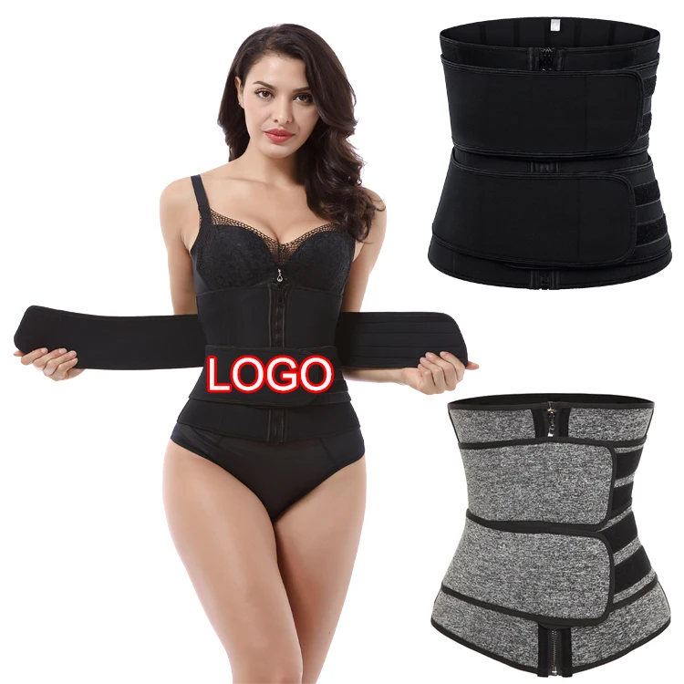 Wholesale Tummy Neoprene Waist Trainer Slimming Corset Women Waist Trimmer, Black gray
Wholesale Tummy Neoprene Waist Trainer Slimming Corset Women Waist Trimmer, Black gray