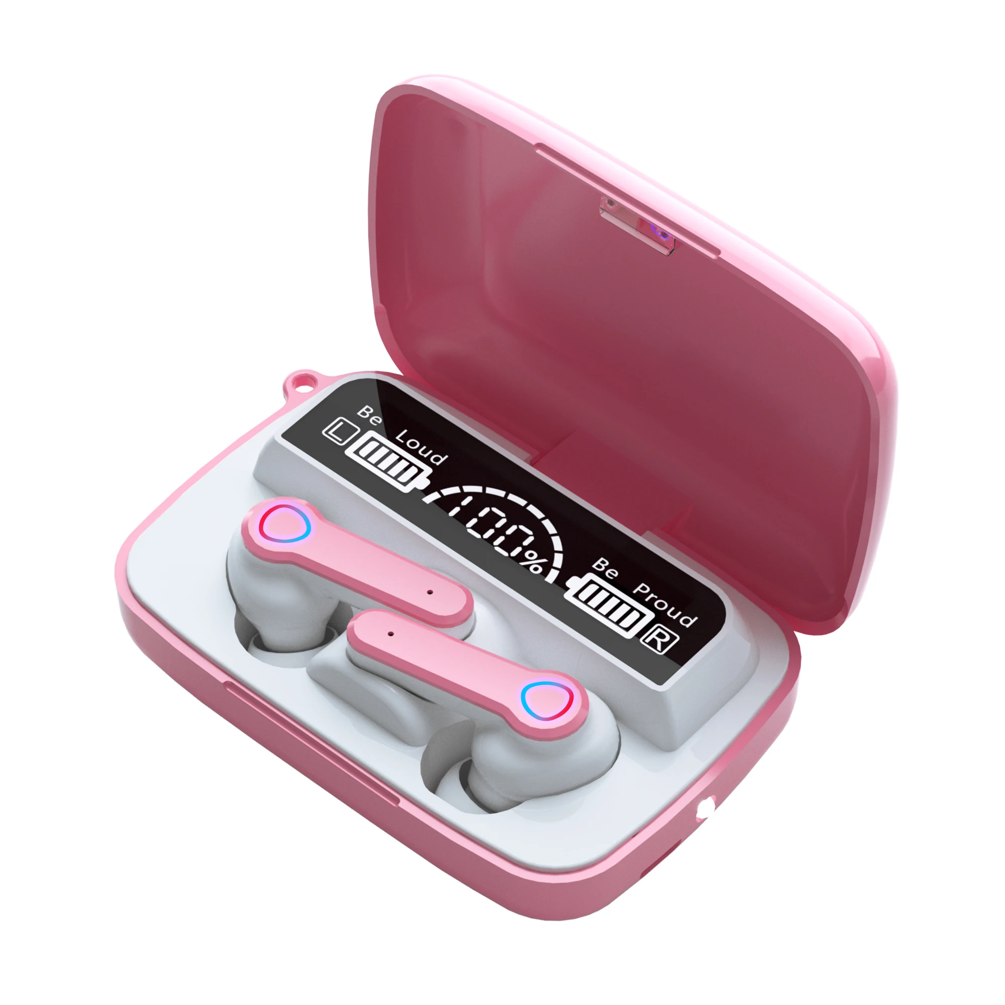 New TWS Wireless 5.1 Earphone Touch Waterproof Mini Wireless Headset LED Digital Display Earbuds Sports Headphones Audifonos, Black, pink, blue
New TWS Wireless 5.1 Earphone Touch Waterproof Mini Wireless Headset LED Digital Display Earbuds Sports Headphones Audifonos, Black, pink, blue