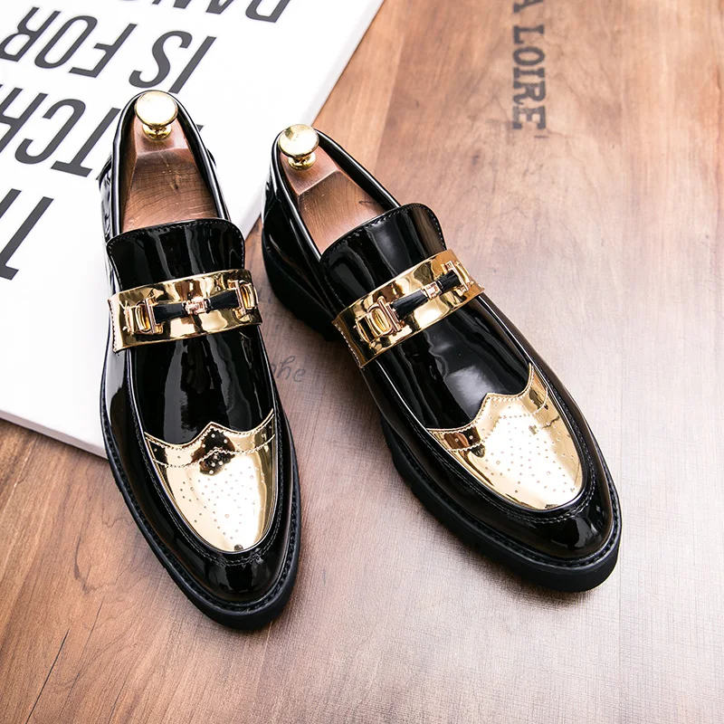 New Men Dress Shoes Shadow Patent Leather Luxury Fashion Groom Wedding Shoes Men style Oxford dress Shoes 2021, White/black/pink
New Men Dress Shoes Shadow Patent Leather Luxury Fashion Groom Wedding Shoes Men style Oxford dress Shoes 2021, White/black/pink