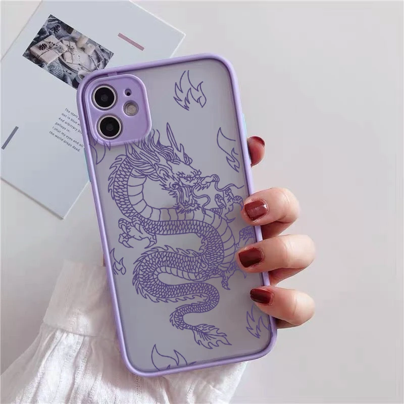 Fashion Dragon Animal Pattern Phone Case For iPhone 13 12 11 Pro XS MAX X 7 X 8 6 Plus Hard Transparent Cover mobile phone bags, Multi-color, can be customized
Fashion Dragon Animal Pattern Phone Case For iPhone 13 12 11 Pro XS MAX X 7 X 8 6 Plus Hard Transparent Cover mobile phone bags, Multi-color, can be customized