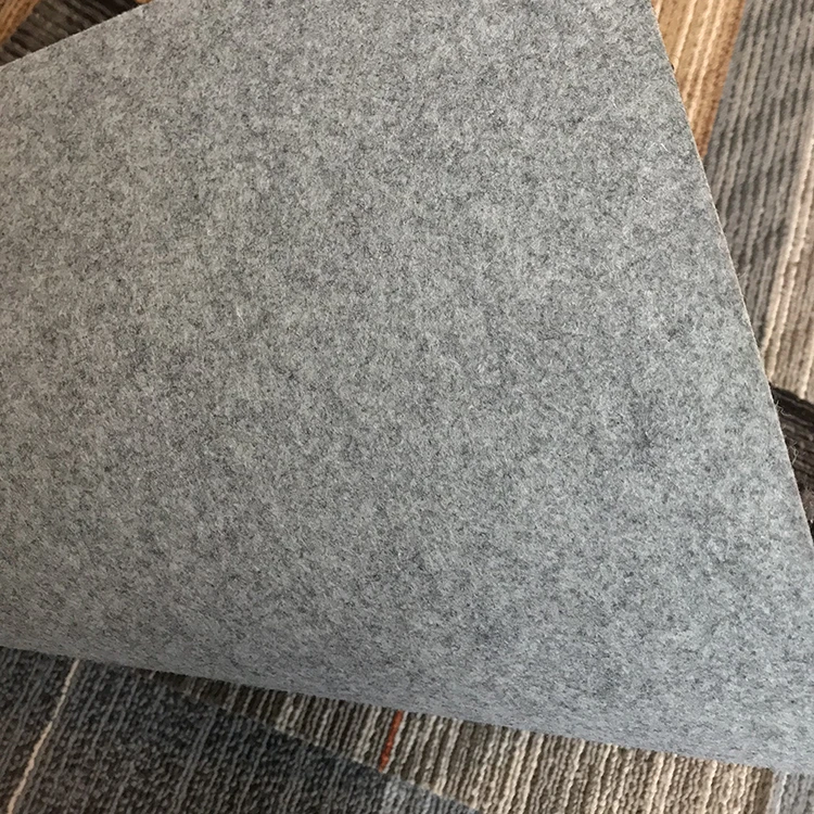 50*50cm 100% PP Cushion Backing Modern Commercial Plank Style Office Used Carpet Tiles