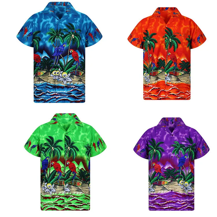 2021 Men Clothing Hawaiian Shirts for Men Casual Button Down Short Sleeve Beach Party Aloha Shirt
2021 Men Clothing Hawaiian Shirts for Men Casual Button Down Short Sleeve Beach Party Aloha Shirt
