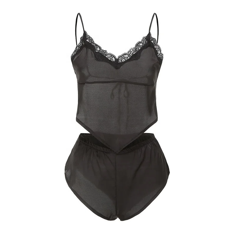 B24005A Elastic comfortable fabric bellyband halter backless pure color shorts sexy women's pajamas
B24005A Elastic comfortable fabric bellyband halter backless pure color shorts sexy women's pajamas