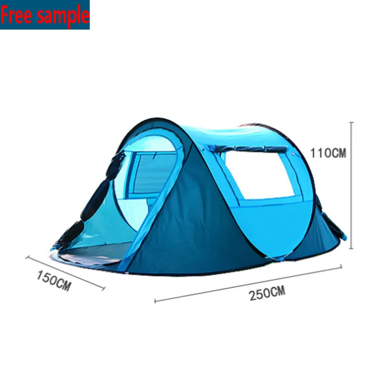 4 Person High Quality Automatic Pop Up Outdoor Camping Tent Automatic Outdoor Pop-up Tent for Camping Waterproof Tent, Blue,custom
4 Person High Quality Automatic Pop Up Outdoor Camping Tent Automatic Outdoor Pop-up Tent for Camping Waterproof Tent, Blue,custom