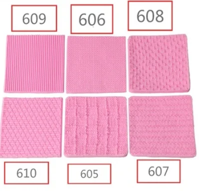 Fondant Knitted Silicone A Variety of Large Square Wave Breaking Texture Tree Strips Horizontal Strip Diamond Shaped Mold
Fondant Knitted Silicone A Variety of Large Square Wave Breaking Texture Tree Strips Horizontal Strip Diamond Shaped Mold