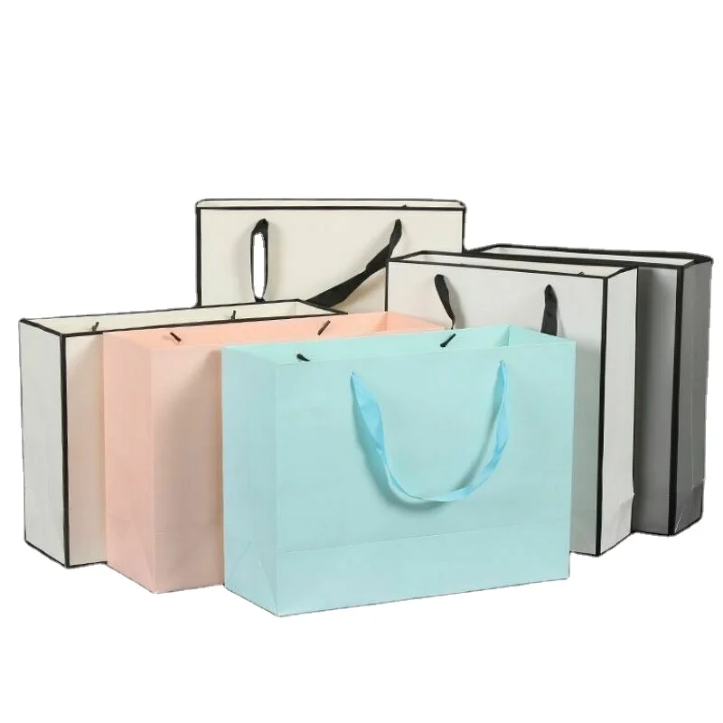 Luxury customizable paper bags Black Printed Retail Clothing Shopping Wedding Gift Packaging Paper Bag For Clothes
Luxury customizable paper bags Black Printed Retail Clothing Shopping Wedding Gift Packaging Paper Bag For Clothes