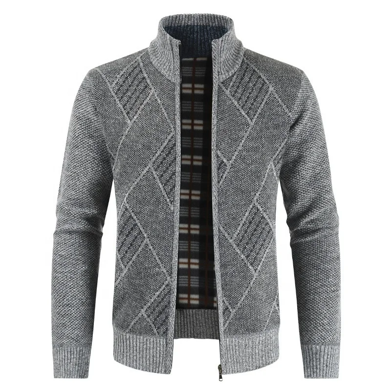 New Geometry Men's Cardigan Jacket Men's Casual Knit Sweater Lapel Sweater Cardigan, Pictures
New Geometry Men's Cardigan Jacket Men's Casual Knit Sweater Lapel Sweater Cardigan, Pictures
