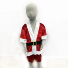 Hot Sale Red Velvet Cosplay Party Clothes Christmas Santarina Costume