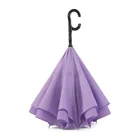 25inch large inverted umbrella auto open umbrella change color when wet