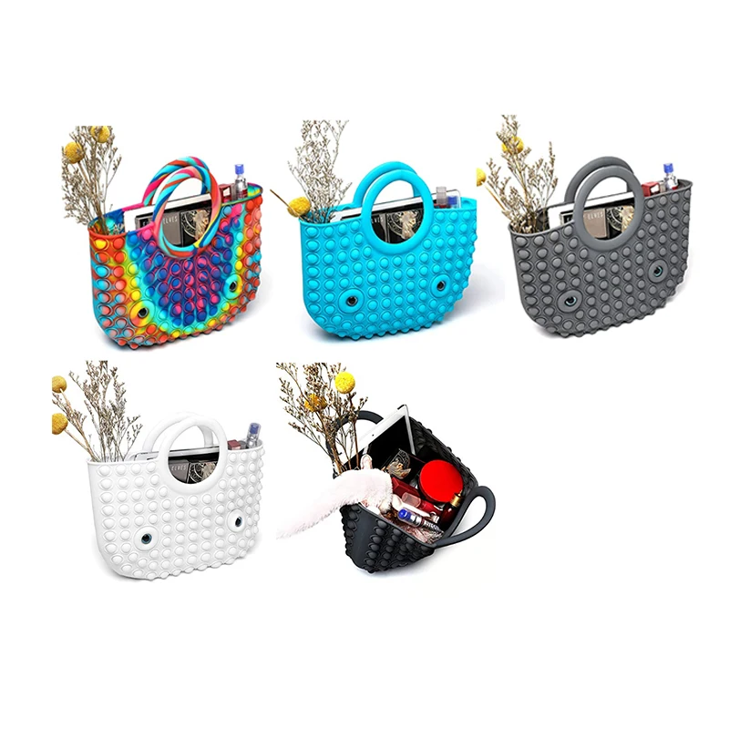 Fidgeted Toy Rainbow Jumbo Fidgets Toy Bubble Christmas Fidgeting Toy Sensory Women Ladies Fashion Women Hand Bag
Fidgeted Toy Rainbow Jumbo Fidgets Toy Bubble Christmas Fidgeting Toy Sensory Women Ladies Fashion Women Hand Bag
