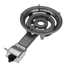 220mm Cast Iron 2 Ring Portable Big Fire Gas Stove Burner