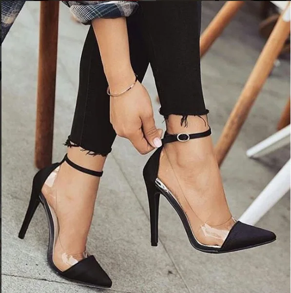 The New Autumn 2020 Women's Fashion Single Shoes with Stiletto Heels and Pointed High Heels
The New Autumn 2020 Women's Fashion Single Shoes with Stiletto Heels and Pointed High Heels