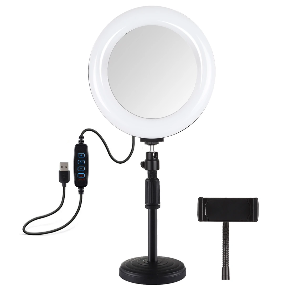 Ready to Ship PULUZ 7.9 inch Portable Selfie Ring Light with Mirror Photography Video Makeup Ring Light
Ready to Ship PULUZ 7.9 inch Portable Selfie Ring Light with Mirror Photography Video Makeup Ring Light