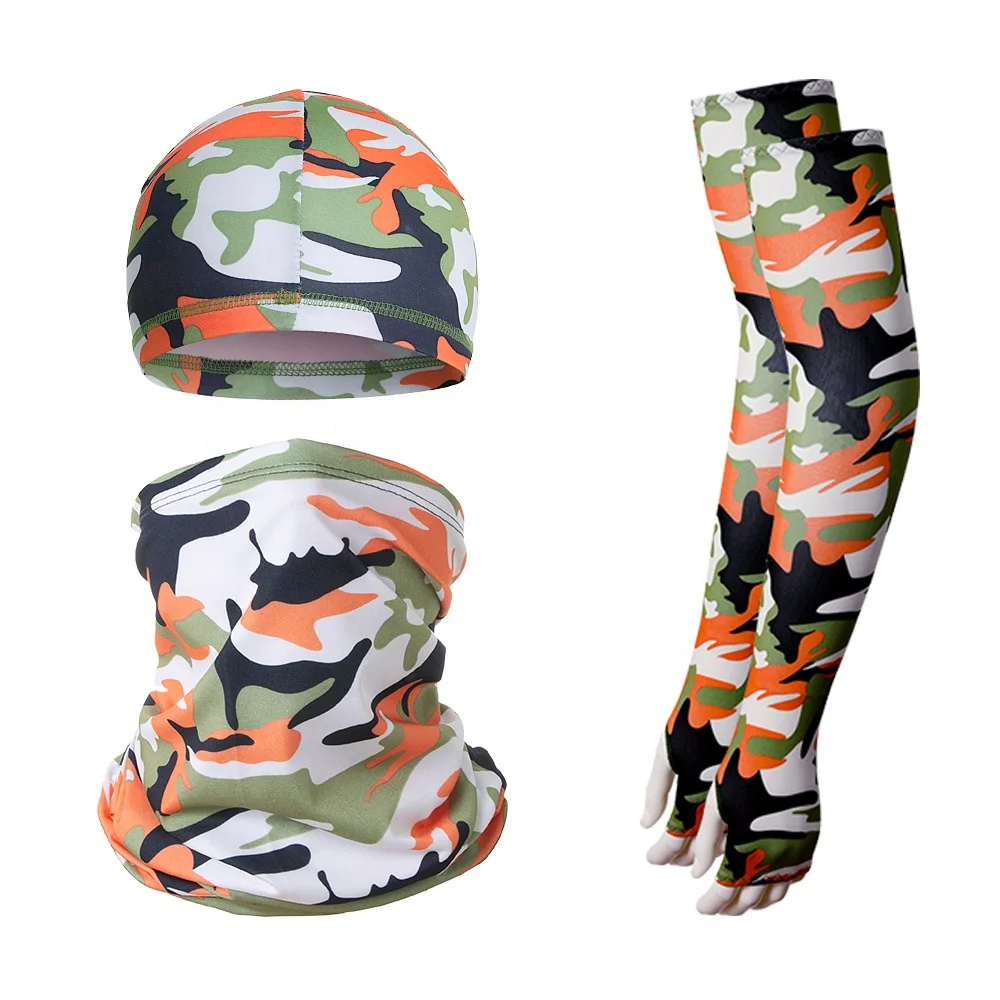 Outdoor Sports Cycling Knitted Scarfs Arm Sleeves Head Hood Sets UV Protection Breathable Gaiter Scarf Ice Silk Cooling Sleeves, Multiple colors
Outdoor Sports Cycling Knitted Scarfs Arm Sleeves Head Hood Sets UV Protection Breathable Gaiter Scarf Ice Silk Cooling Sleeves, Multiple colors