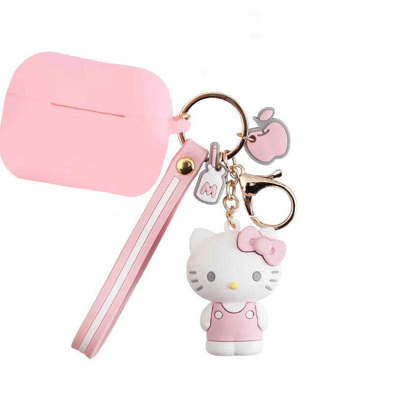 for Airpods Pro 1 2 Free Shipping 3D KT Cat Hellokitty Doll Strap Keychain Decoration Case, Colorful
for Airpods Pro 1 2 Free Shipping 3D KT Cat Hellokitty Doll Strap Keychain Decoration Case, Colorful