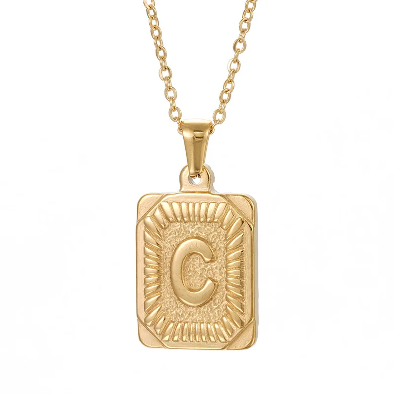 Initial Pendant Necklace Mens Womens Alphabet Letter Yellow Gold Plated A To Z Stainless Steel Box Chain Necklace
Initial Pendant Necklace Mens Womens Alphabet Letter Yellow Gold Plated A To Z Stainless Steel Box Chain Necklace