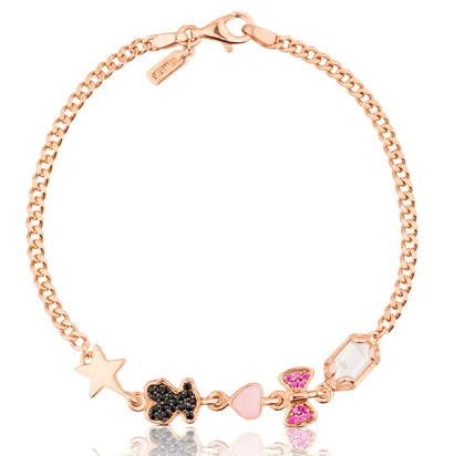 S925 Sterling Silver Rose Vermeil Silver Bracelet Fashion Women Jewelry Wholesale Price, Rose gold
S925 Sterling Silver Rose Vermeil Silver Bracelet Fashion Women Jewelry Wholesale Price, Rose gold