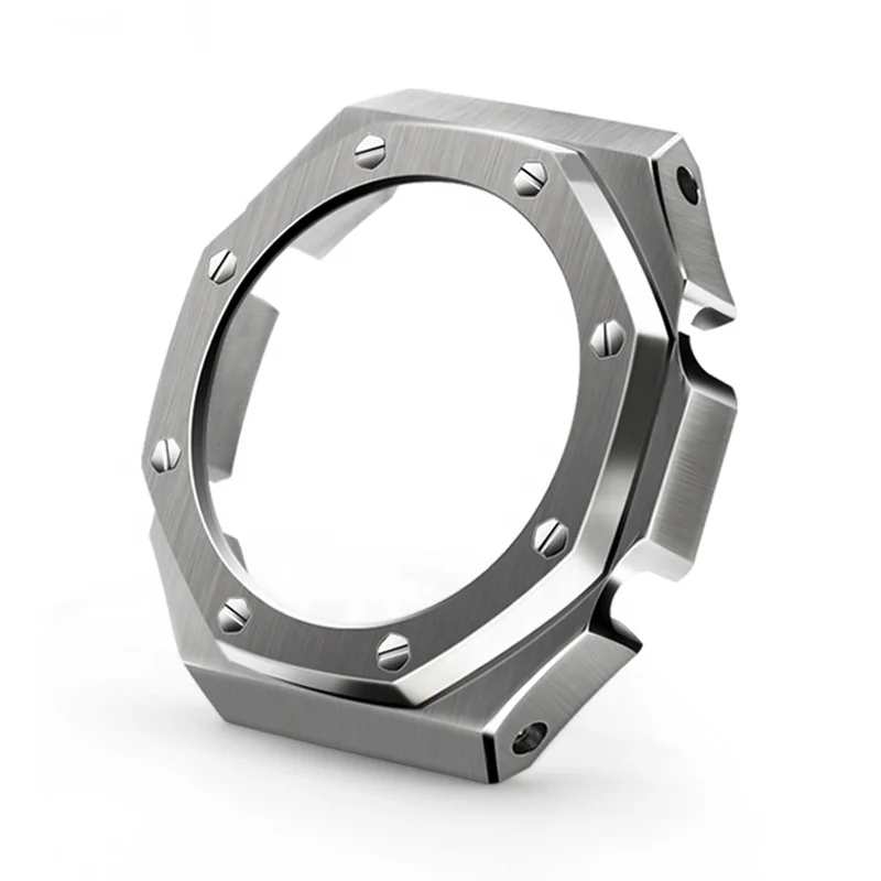 Suitable for G-Shock Casio GA-2100 modified stainless steel metal watch case watch parts for replacement
Suitable for G-Shock Casio GA-2100 modified stainless steel metal watch case watch parts for replacement