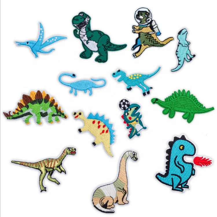 Custom Embroidery Patches Children DIY Accessories Cartoon Dinosaur Animal Iron On Patches, Pantone color
Custom Embroidery Patches Children DIY Accessories Cartoon Dinosaur Animal Iron On Patches, Pantone color