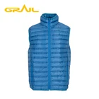 Manufacturer supplier comfortable mens duck down vest jacket wholesale
